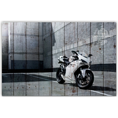 Картины Мотоциклы - Мото 17, Мотоциклы, Creative Wood